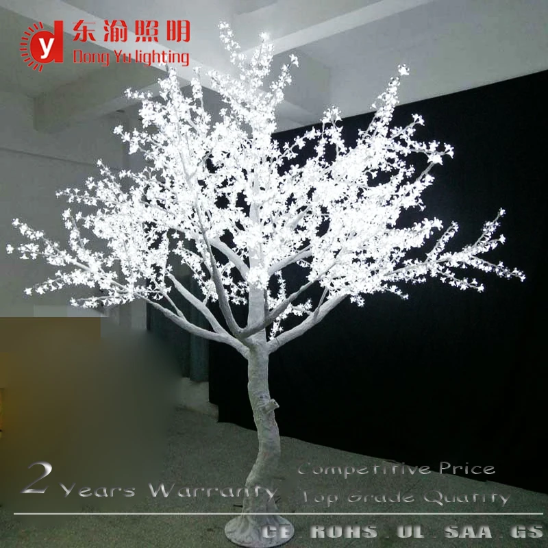 Wedding Event Decoration Outdoor Artificial White Light Blossom Flower ...