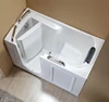 FOSHAN factory walk in tub shower combo with low step-in height 100mm walk-in bath Q373