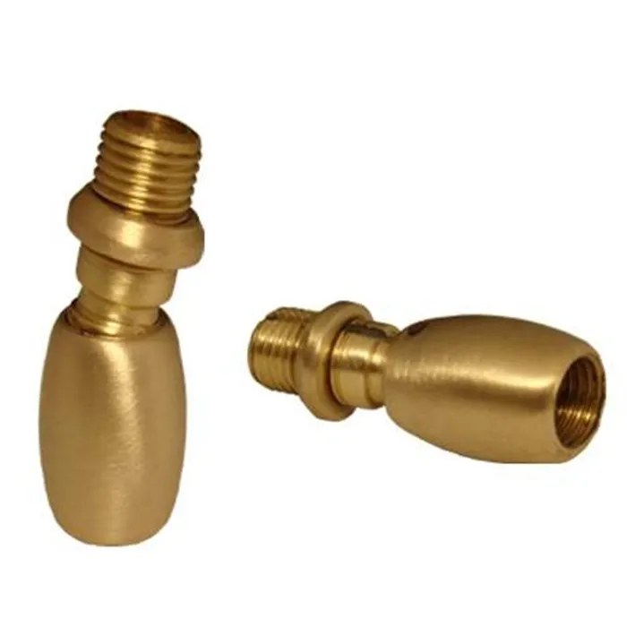 Precision Cheap Price Factory Steel Threaded Swivel Joint For Lamp