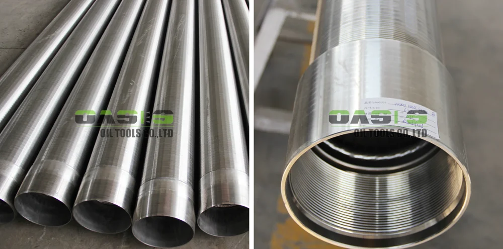 Continuous Slot Rod Base Wire Wrapped Screens/Johnson Type Wedge Wire Screens
