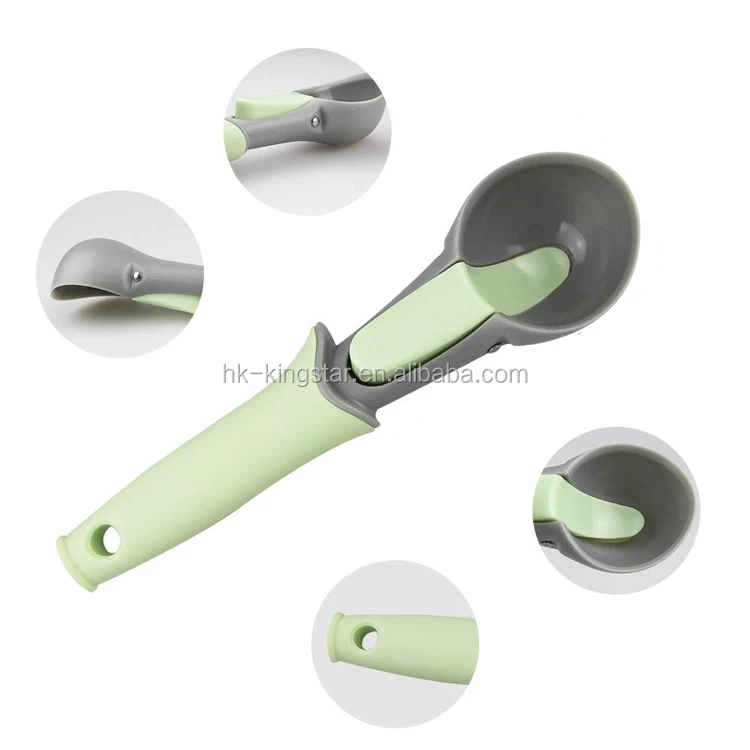 New design FDA food grade Plastic ice cream scoop