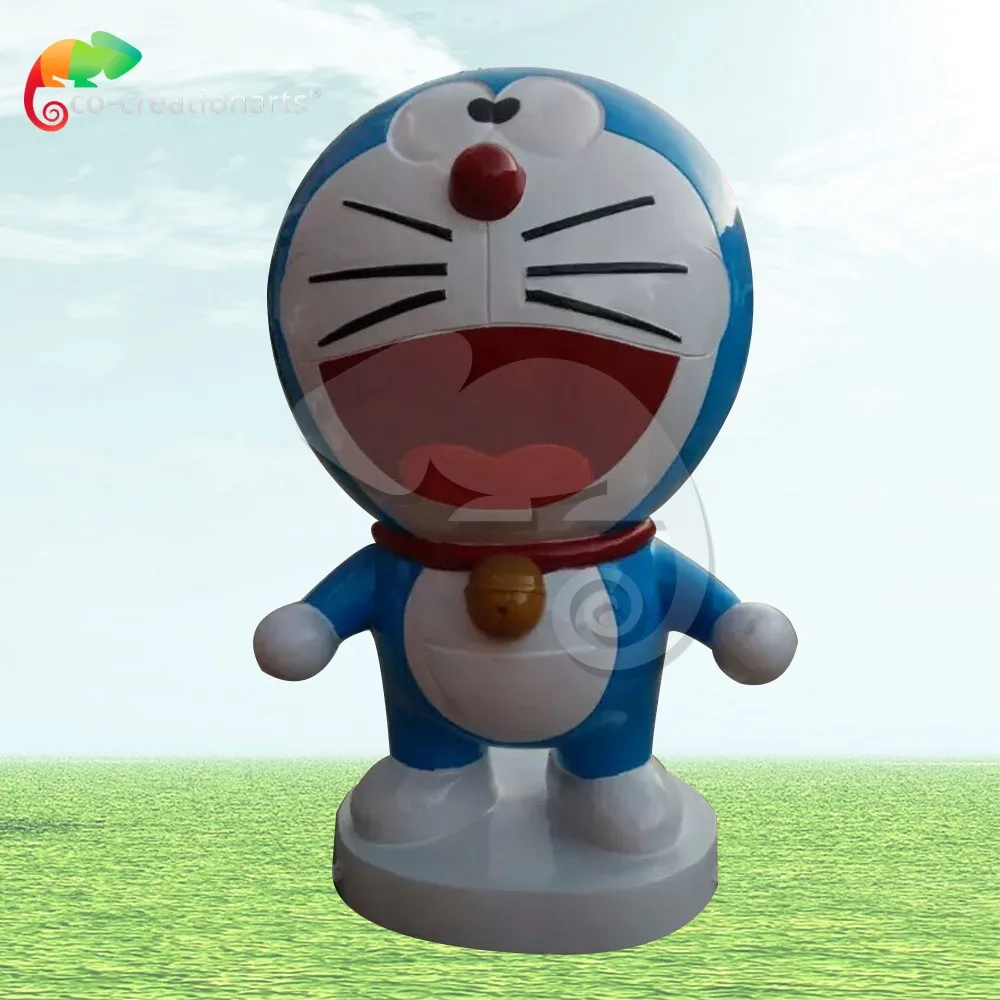 Fiberglass Patung Natal Dekorasi Kartun Doraemon Buy Product On