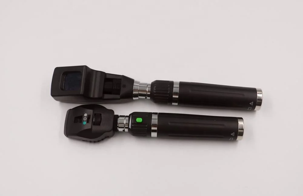Hot Sell Ophthalmoscope And Retinoscope Rechargeable Diagnostic Set