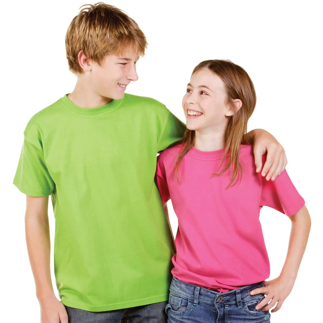 plain green t shirt kids