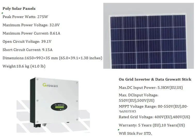 Roof Project Solar Power System On Grid 5kw With Cheap Price Buy Solar Power System On Grid 5kwroof Project System400w Solar System Home Power Kit