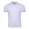 KC081 High quality 100% cotton golf shirts wholesale price white polo in stock /OEM Custom