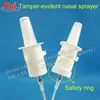 New generation pharmaceutical nasal sprayer, new design tamper evident medical spray, child use spray pump for nose