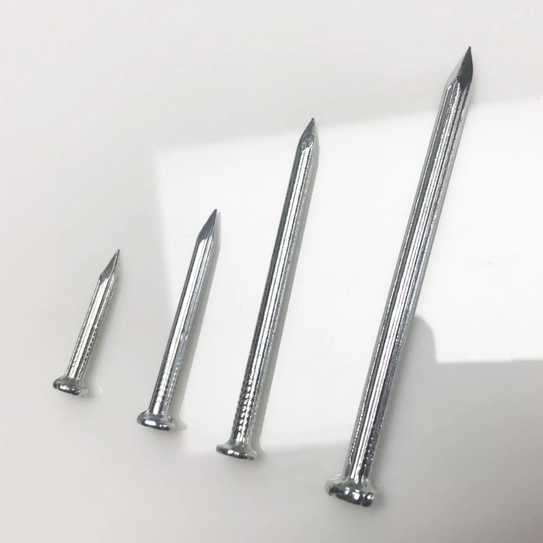 China Nail Manufacture 45 Galvanized Checkered Head Twisted Shank
