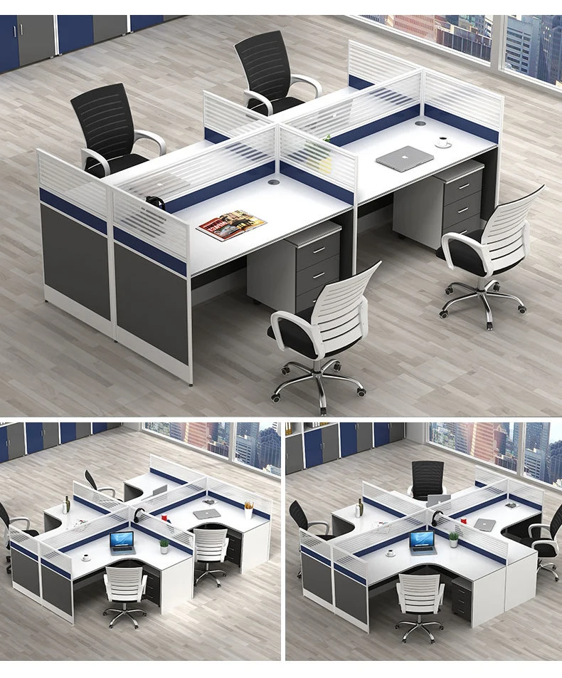Manufacturer China Office Workstation Furniture Open Mdf Modular Office Call Center Cubicle With