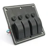 New design dc 4 Gang Marine Boat Bridge Control Panel Led Rocker Switch