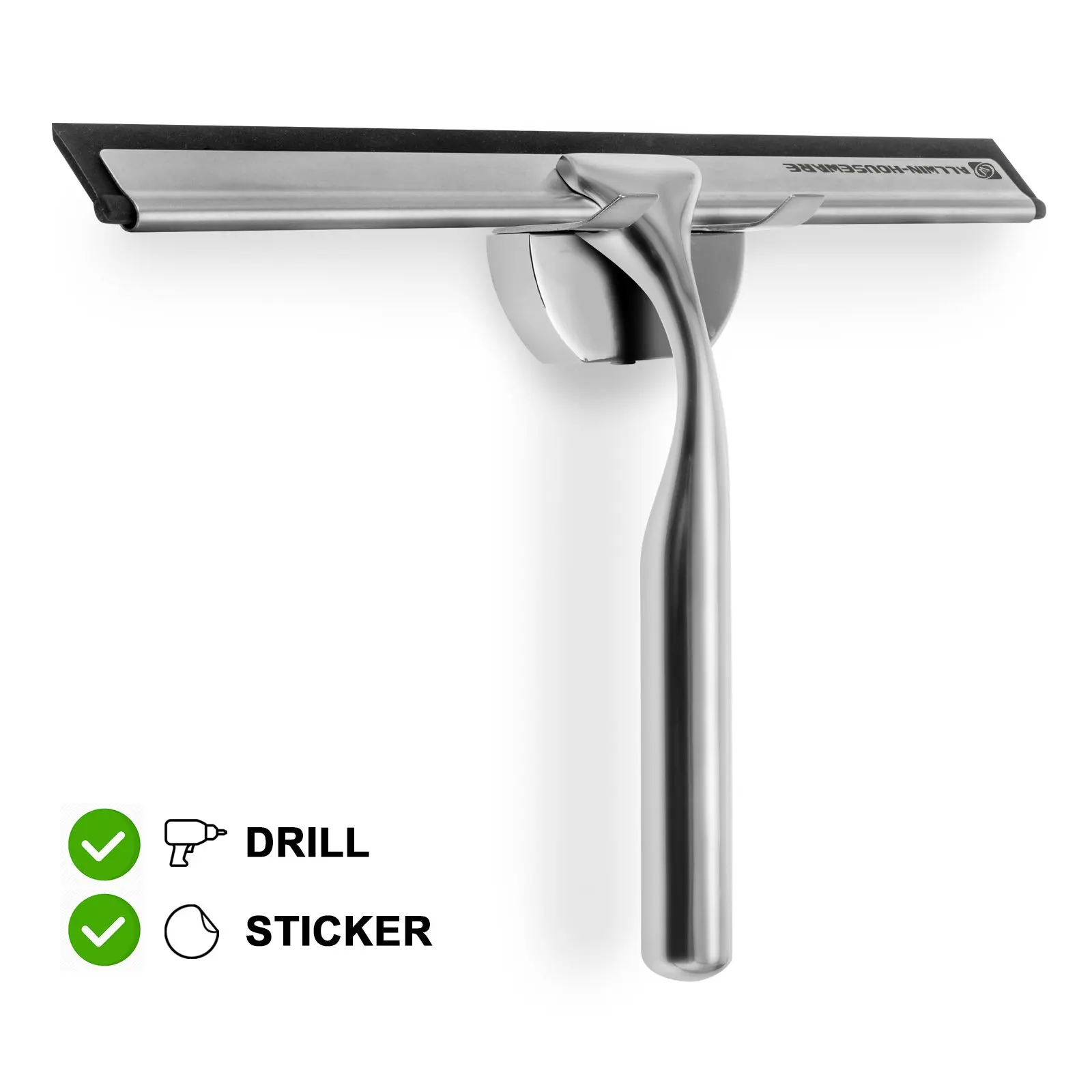 Better Living Products 17600 Deluxe Shower Squeegee Chrome Shower