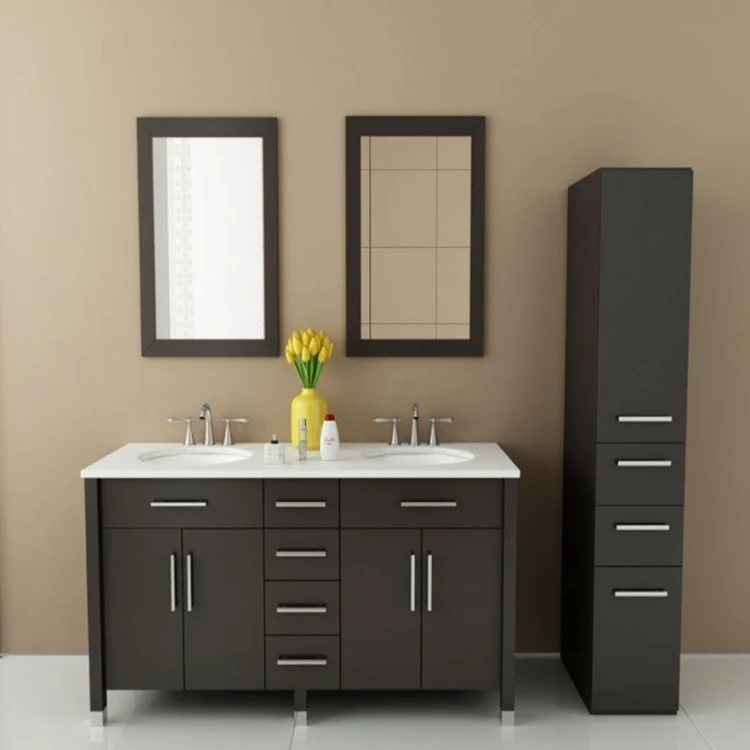 Y&r Furniture pvc mdf bathroom cabinet Suppliers-4