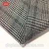 Hot sale woven tr check pattern brushed woven polyester fabric