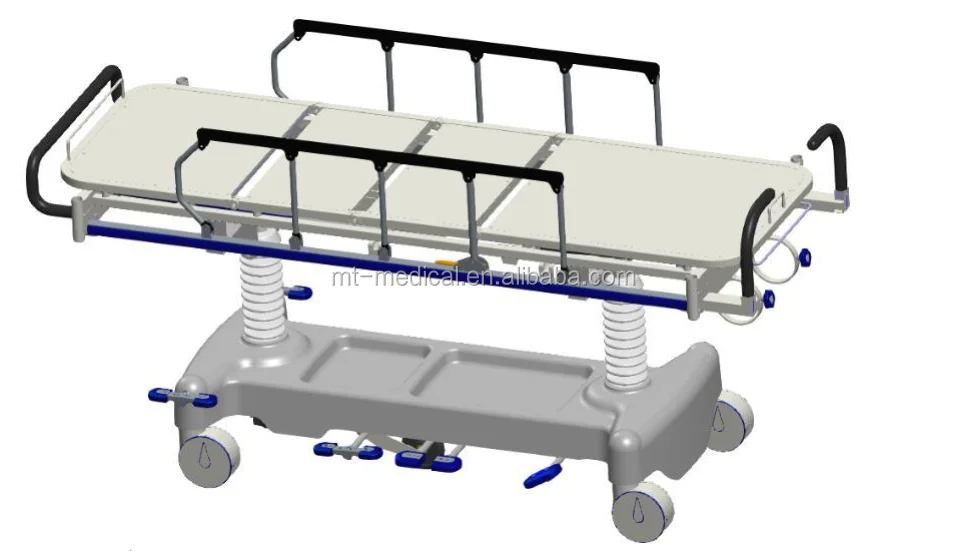 2018 new type popular hydraulic mobile hospital emergency patient stretcher