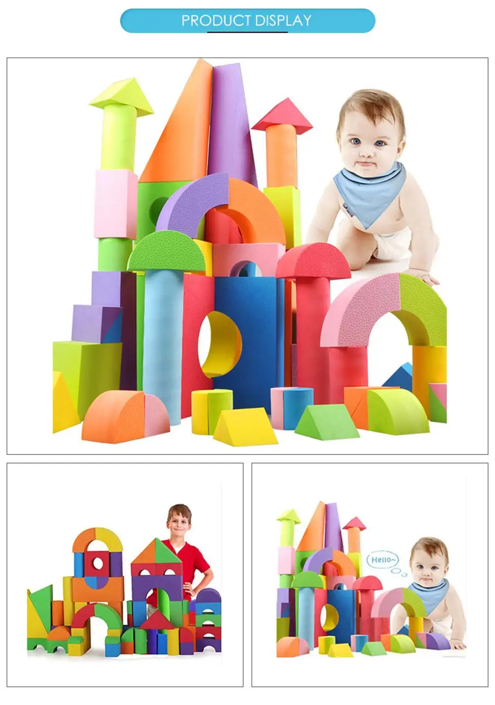 Large Giant Foam Children's Building Blocks For Toddlers - Buy Children