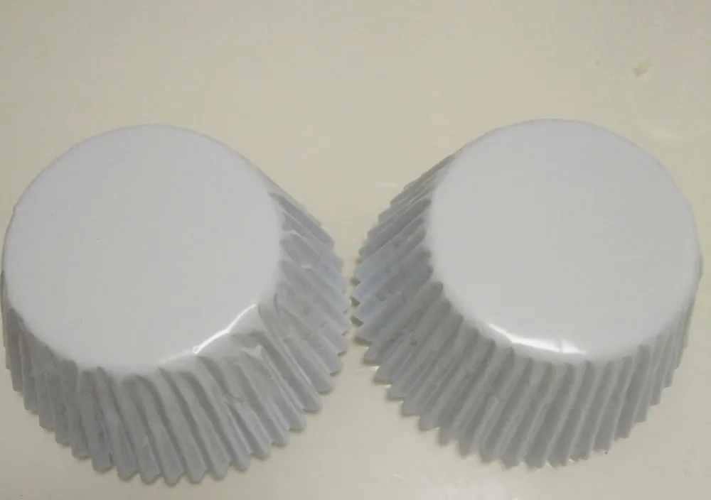 Rose Gold Foi Cupcake Liners White Black Copper Metallic Foil Cupcake