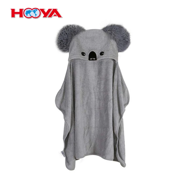 90x60cm 100 Bamboo Material Koala Shape Baby Hooded Blanket Buy Baby
