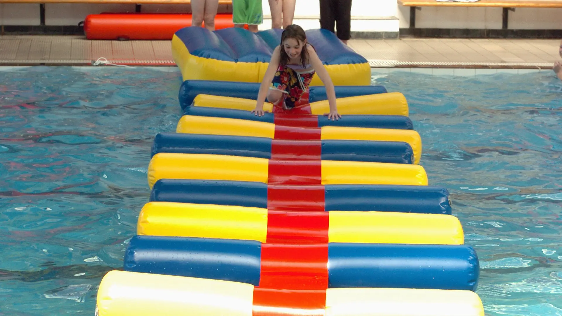 pool floats long