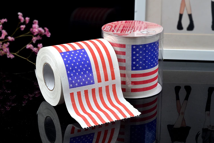 Eco Friendly Disposable Us Flag 80gsm Roll Toilet Paper - Buy 80gsm Roll  Toilet Paper,Disposable Toilet Paper,Us Flag Toilet Paper Product on  Alibaba.com