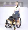 cheap price aluminum alloy leisure sports manual folded lightweight portable active wheelchair with CE