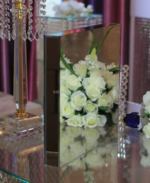 Beautiful Glass Mirror Box For Wedding Decor Buy Beveled Mirror