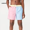MGOO Nylon/Polyester Plain Blank Contrast Color Custom Swimming Trunks