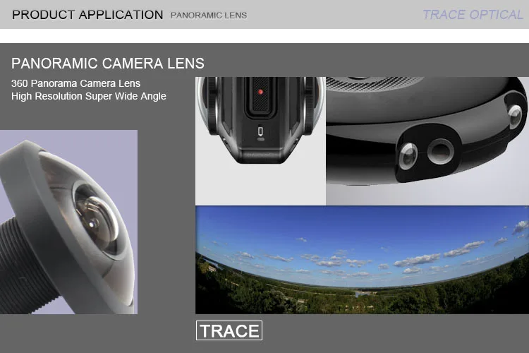 IMX179 7G structure board 1080p 360 degree wide angle M12 fisheye vr lens