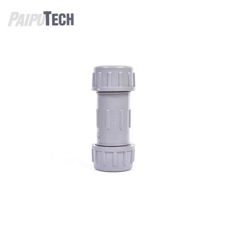 Sch 40 Pvc Pipe Fitting 1 2 Inch Expansion Compression Coupling