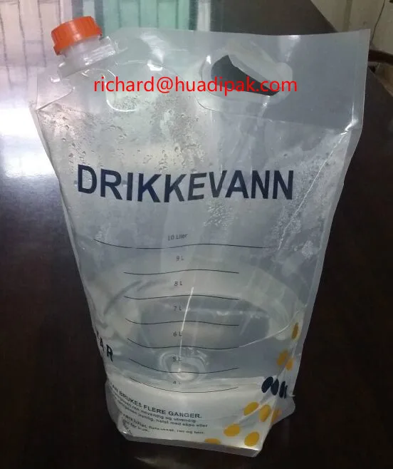 Stand Up Beverage Pouch With Spout 1 Gallon 2 Gallons 3 Gallons Buy