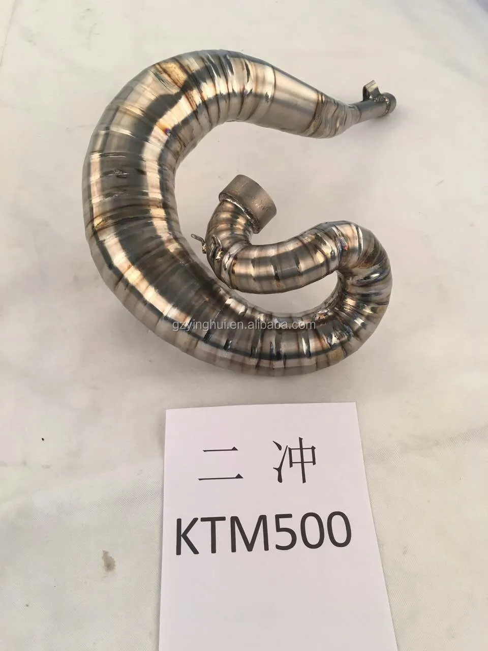 2 Stroke Motorcycle Titanium Exhaust Pipe System For Ktm500 Buy 2 Stroke Motorcycle Exhaust