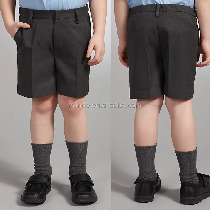 Boys' Adjustable Waist School Shorts 