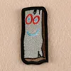 Wood Brick Iron On Patch Embroidered Applique Sewing Clothes Stickers Garment Apparel Accessories Badges P719-1