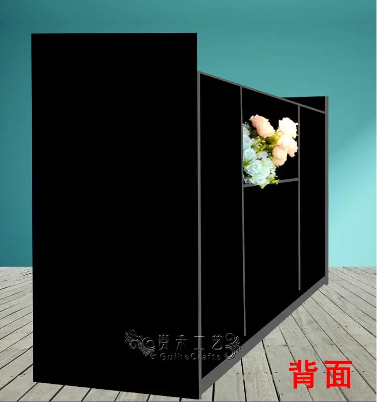 Aurora Backlit Light Box Acrylic Podium for Reception Desk