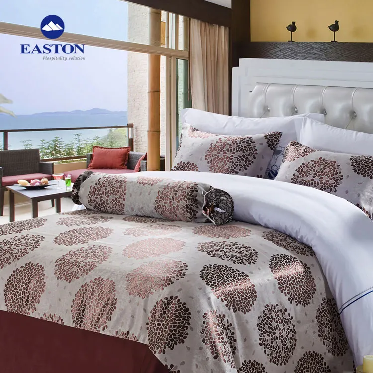 Customized Hotel Matching Throw Pillow And Runner,Bed Runner And