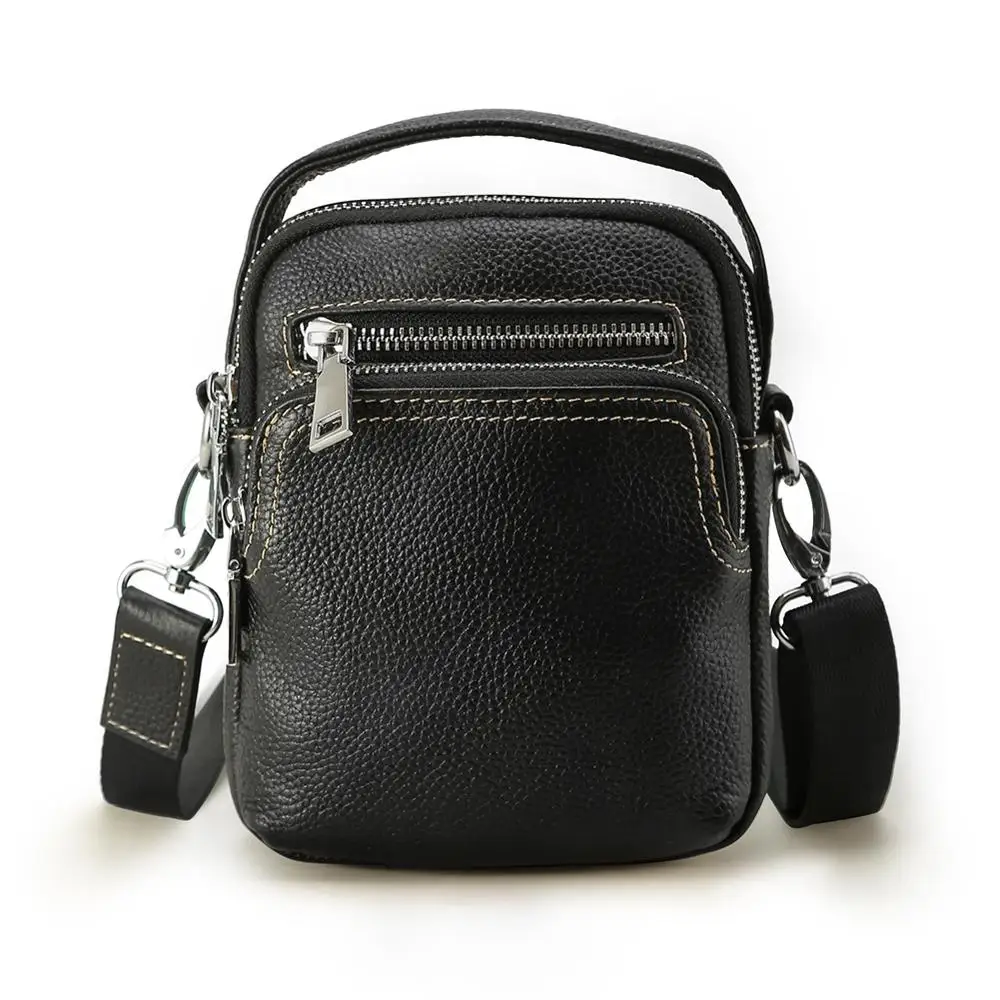 New Arrival Men Shoulder Waist Bag Mini Leather Cross Body Bag - Buy ...