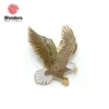 Custom wholesale enamel China eagle lapel pins