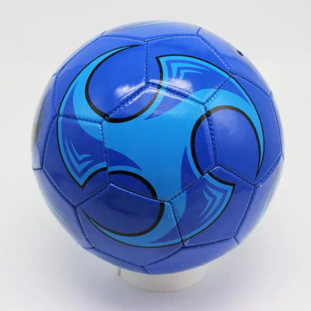 blue soccer ball photo