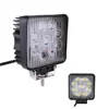 Square Front Holder Auto SUV 27W 9 LED Emergency Safety Car Bar Working Light