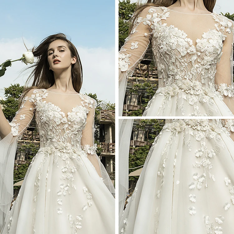 luweiya-wedding-dress-bridal-gown-long-sleeves-sweetheart-imperial-bridal-gown-3d-flower-wedding