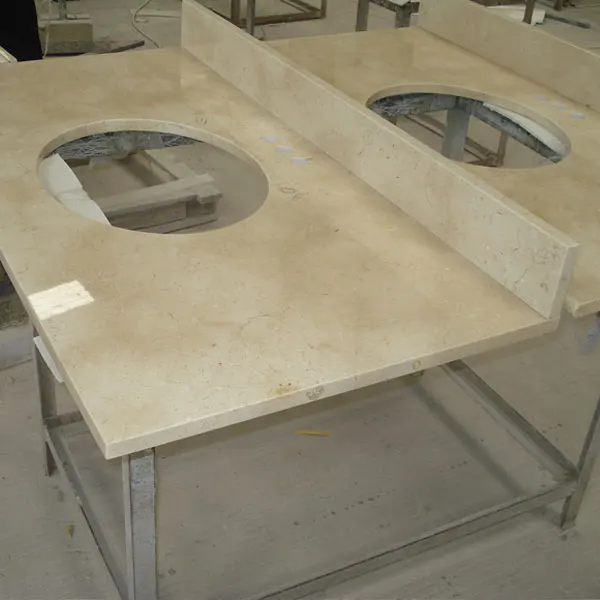 Crema Marfil Encimera De Mármol - Buy Encimera De Mármol,Encimera De