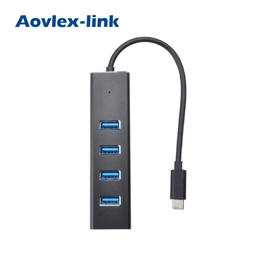 4 Port Hispeed Usb 3.0 Hub Usb C Docking Station Usb Charging Hub