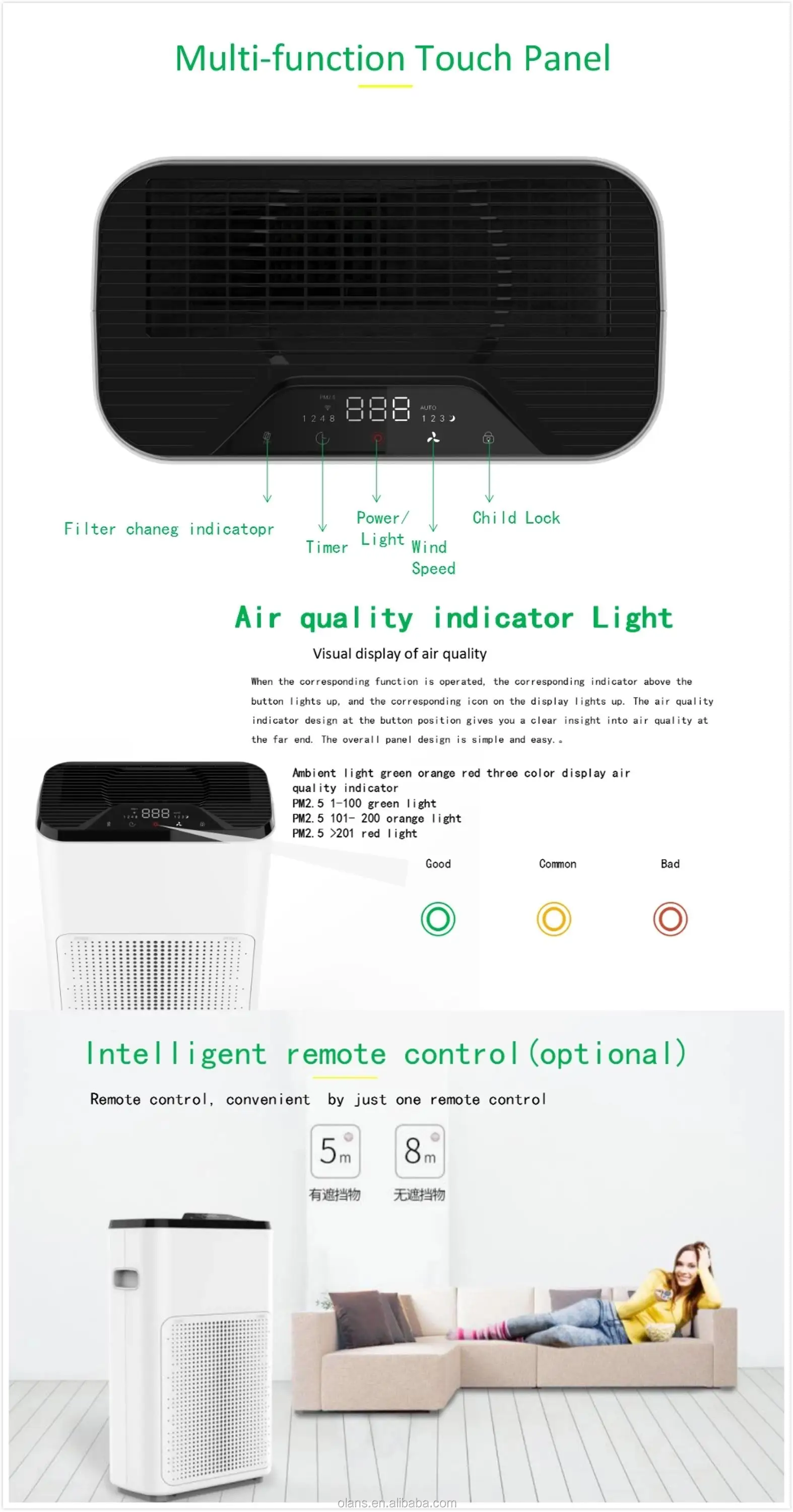 Factory Audit Bsci Approved Factory Hyla Air Purifier Toilet Air