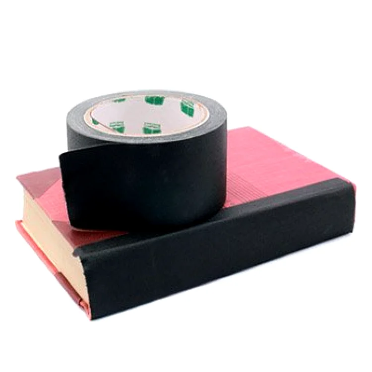 Black Colored Premium-Cloth Book Binding Repair Tape