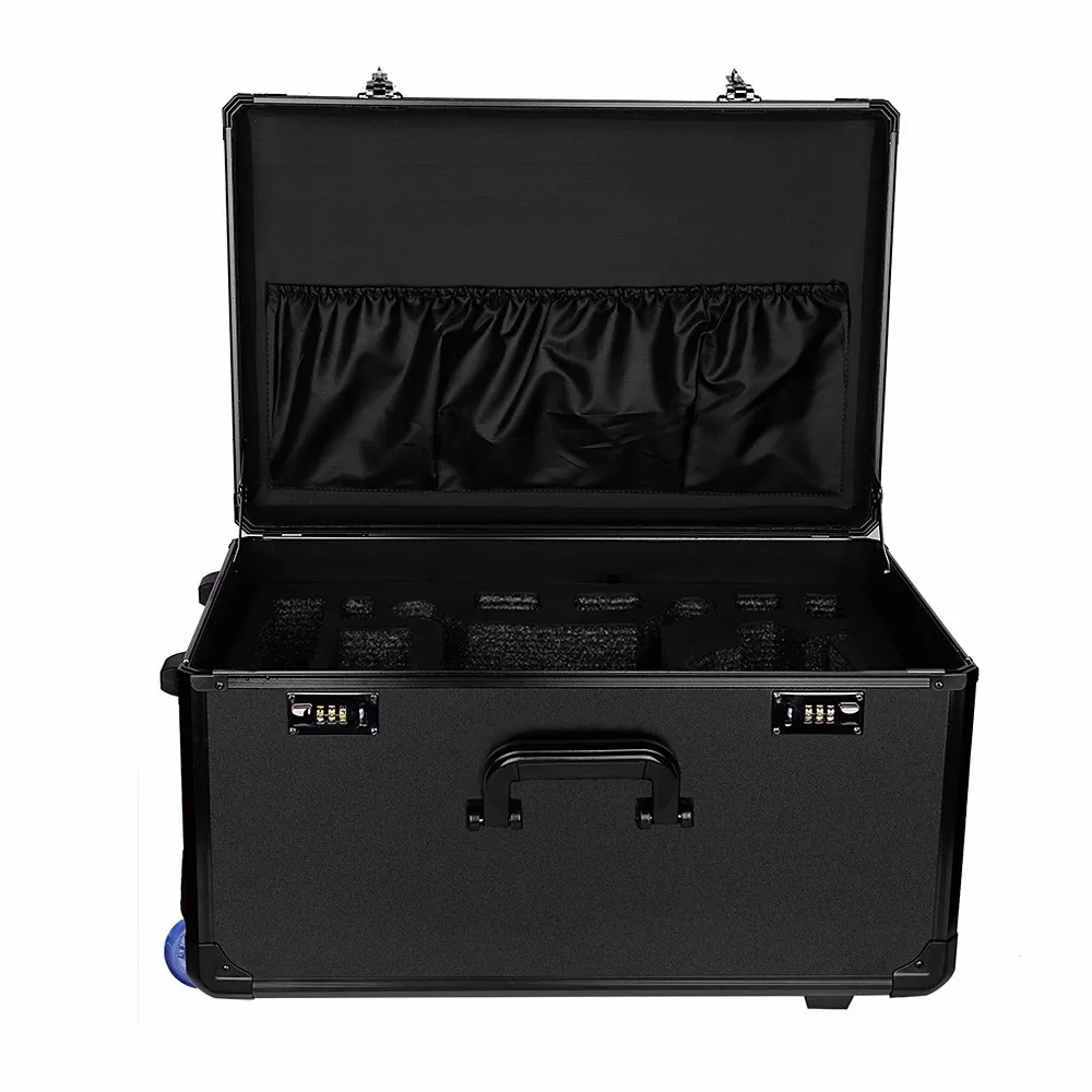 Aluminum Trolley Case Pull Rod Hand Box Case for DJI Phantom 3&4 US Sale 