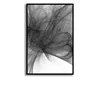 Hotel Modular Living Room Abstract black Lines Poster Wall Art Prints canvas picture frames