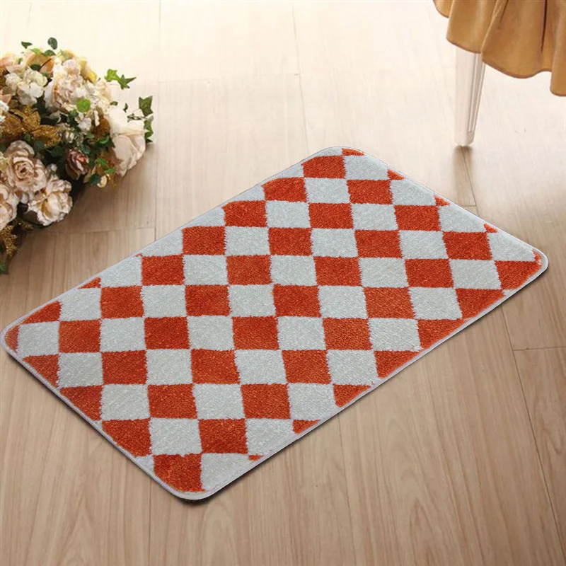 Hot Selling Rihome 100 Polyester Thick Absorbent Bath Rug Without