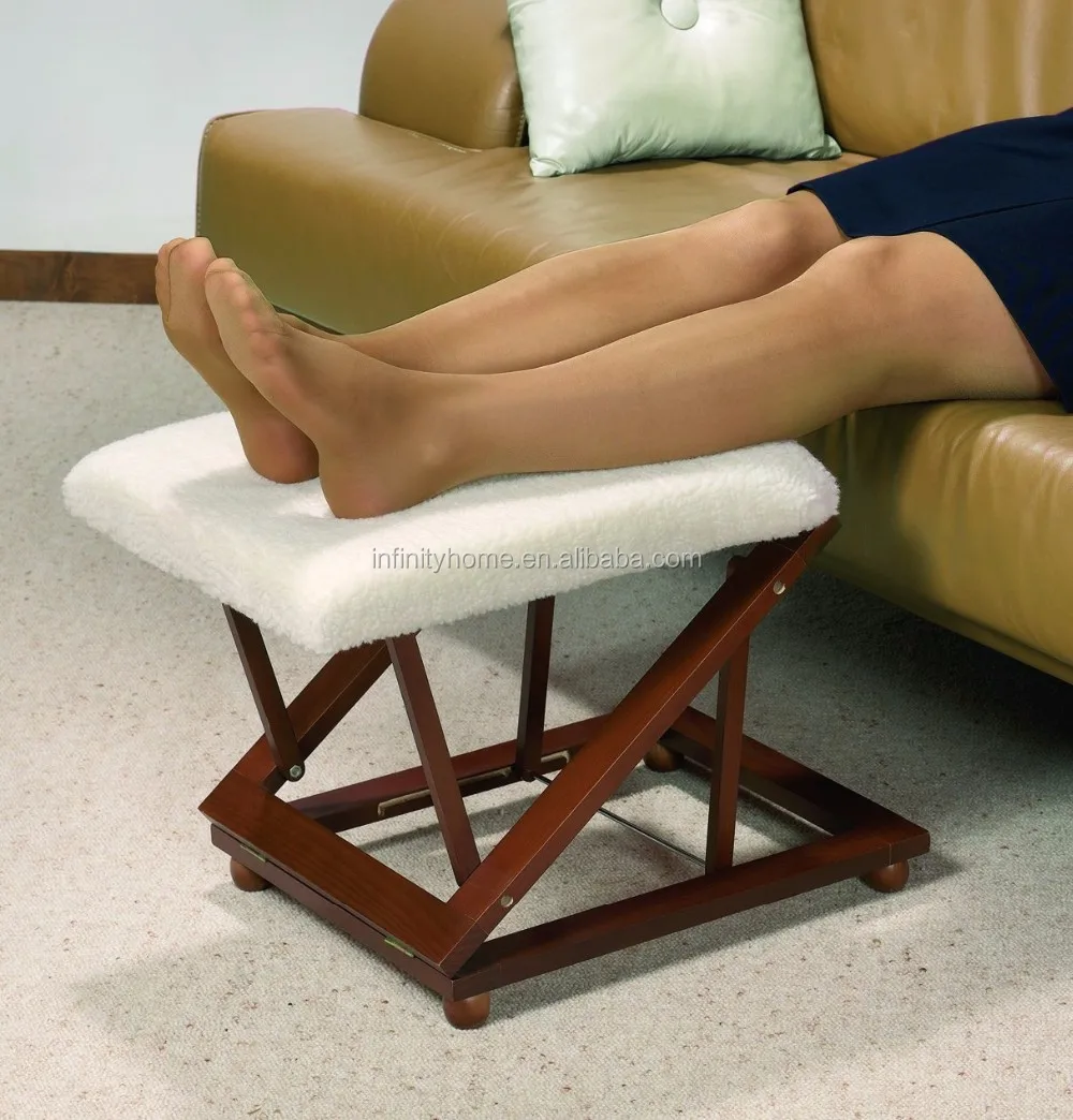 Anti Fatigue Leg Rest 3way Zshaped Adjustable Wooden Folding Footrest Stool Buy Wooden
