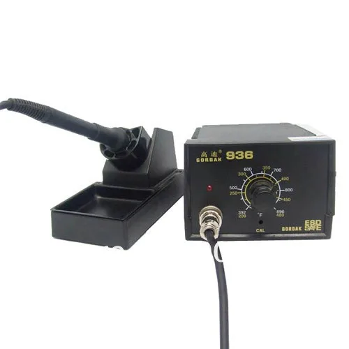 Free shipping Gordak 936 ESD safe constant temperature electronic soldering iron SMD rework station