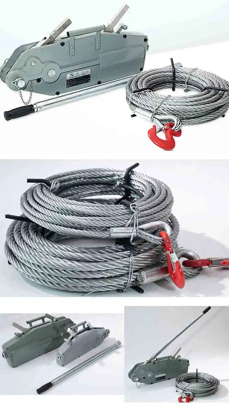 3 Ton Wire Rope Grip Puller With Cable Buy 800kg Wire Rope Pulling
