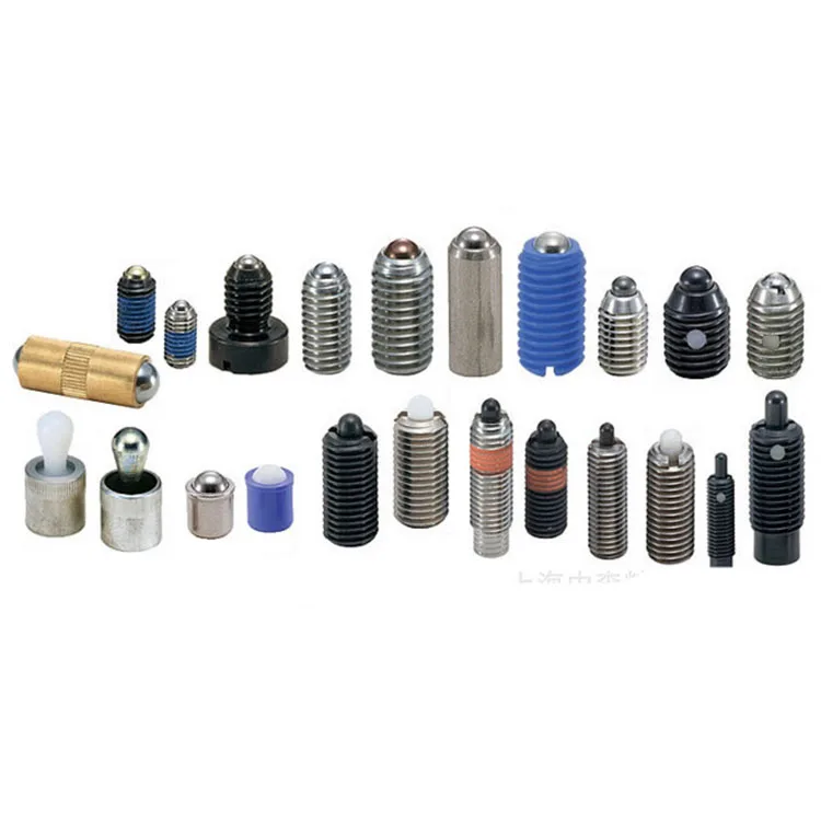 M3 M4 Black Oxide Spring Loaded Ball Point Ball Bearing Spring Plunger